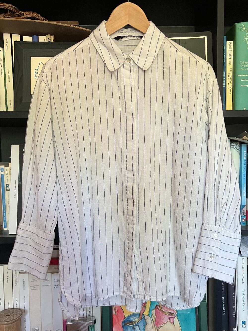 Zara striped shirt, size M